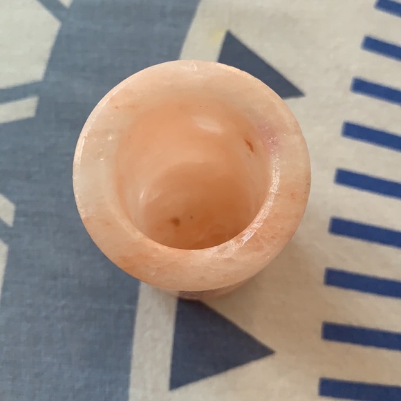 Himalayan salt Tapered candle holder - Picture 3 of 6